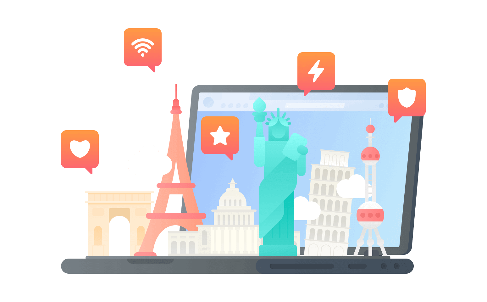 在基里巴斯连接到中国的软件 - 翻回VPN